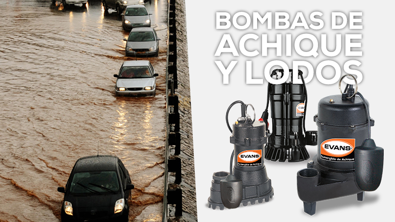 BOMBEO DE AGUAS PLUVIALES Y AGUAS NEGRAS