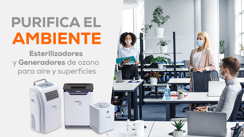 Conoce la nueva línea de esterilizadores de aire